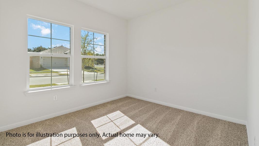 Spacious, unfurnished interior of a new home in Bar W Ranch, Leander (Image 14).