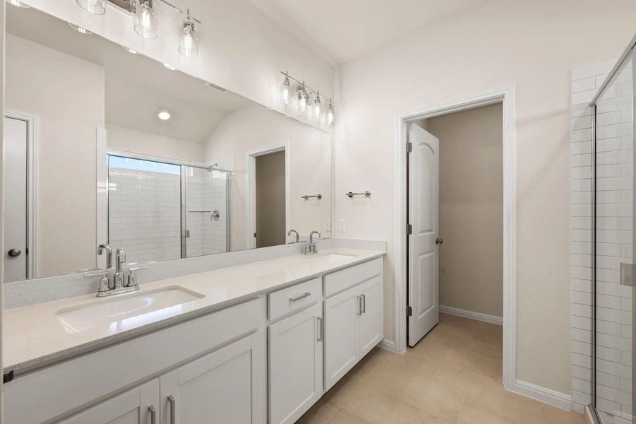 Furnished interior view inside a new home in Cannon Ranch, Dripping Springs (Image 13).