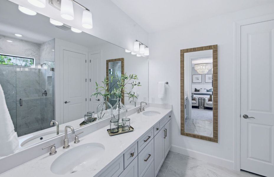 Representative furnished interior of a home built from the Imperial by Pulte Homes in Grandura, Sarasota (Image 33). Representative furnished interior of a home built from the Imperial by Pulte Homes in Grandura, Sarasota (Image 33).