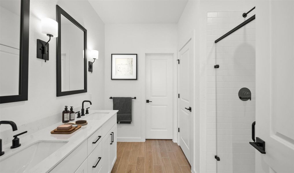 Relaxing primary bath (*Photo not of actual home and used for illustration purposes only.)