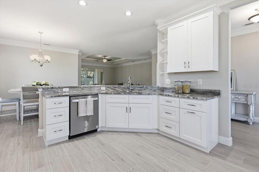 Furnished interior view inside a new home in , Englewood (Image 11).
