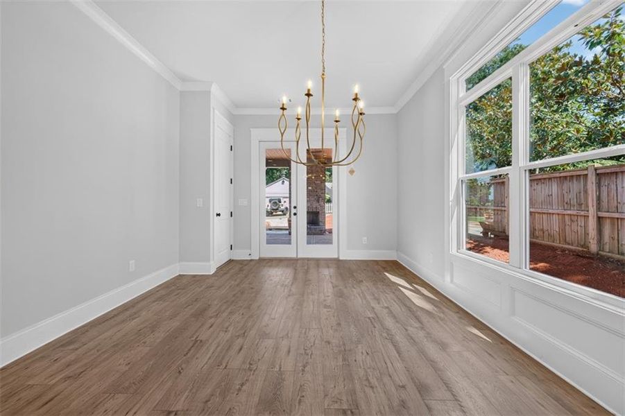 Spacious, unfurnished interior of a new home in , Flowery Branch (Image 67).