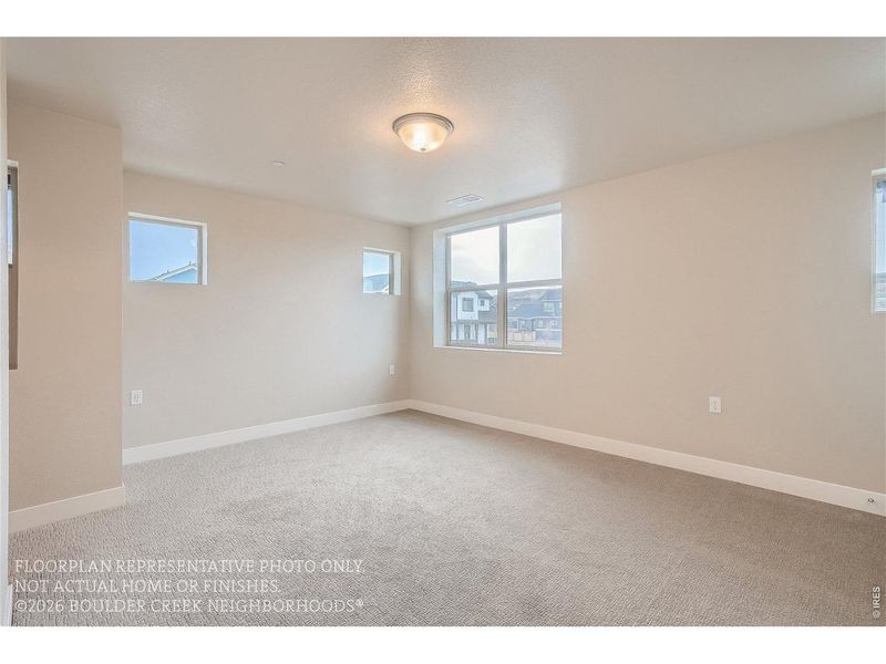 Spacious, unfurnished interior of a new home in , Boulder (Image 29).