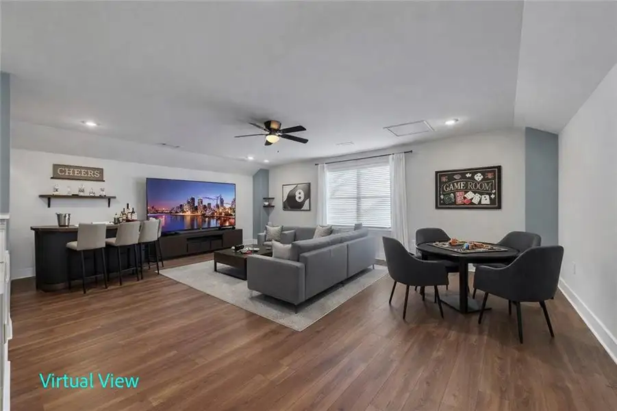Furnished interior view inside a new home in , Canton (Image 41).