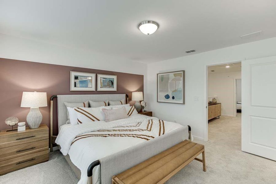 Furnished interior view inside a new home in Laurelwood, Douglasville (Image 34).