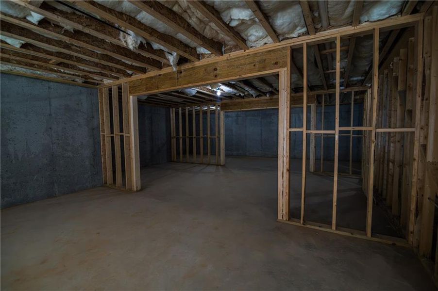 In-progress construction of a new home in , Clermont, GA (Image 48).