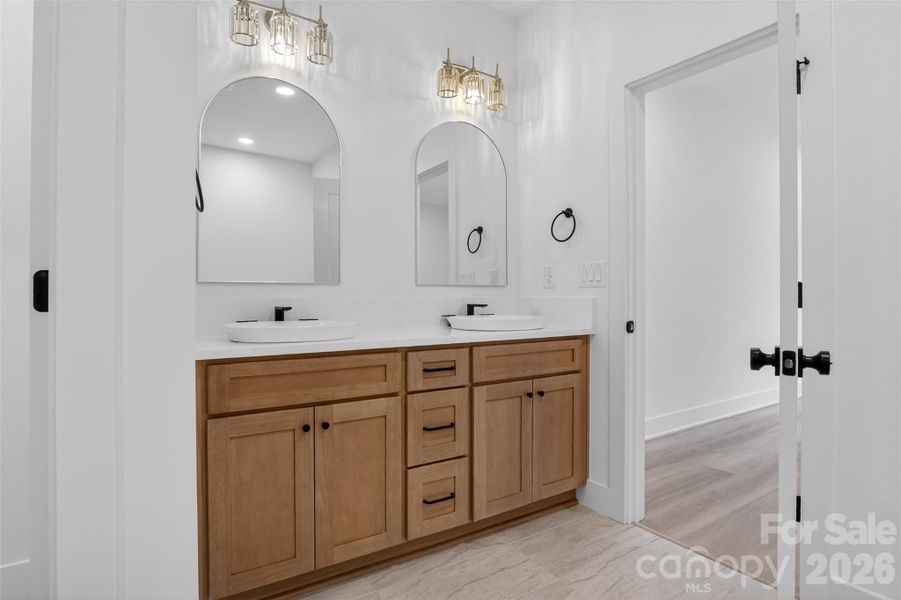 Furnished interior view inside a new home in , Charlotte (Image 4). Furnished interior view inside a new home in , Charlotte (Image 4).