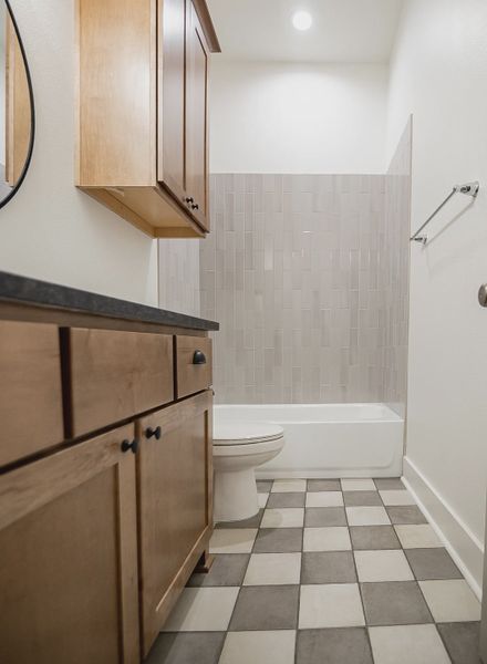 Representative furnished interior of a home built from the The 1836 Cottage by Steve Klein Custom Builder in Diamond Hill Collection, Victoria (Image 13).