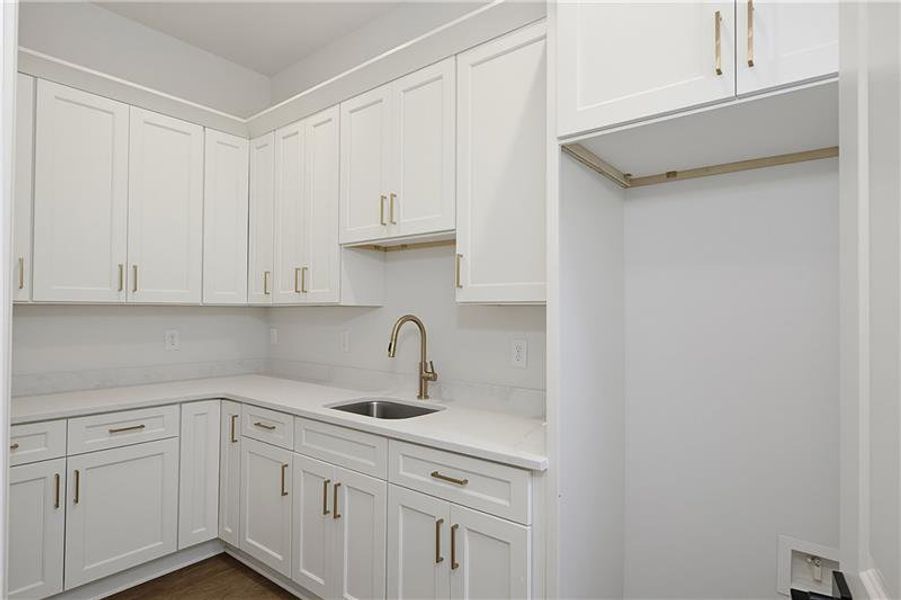 Furnished interior view inside a new home in , Newnan (Image 12).