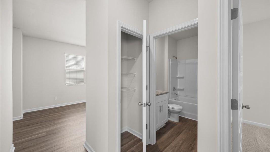 Spacious, unfurnished interior of a new home in Captain's Corner, Grovetown (Image 17). Spacious, unfurnished interior of a new home in Captain's Corner, Grovetown (Image 17).