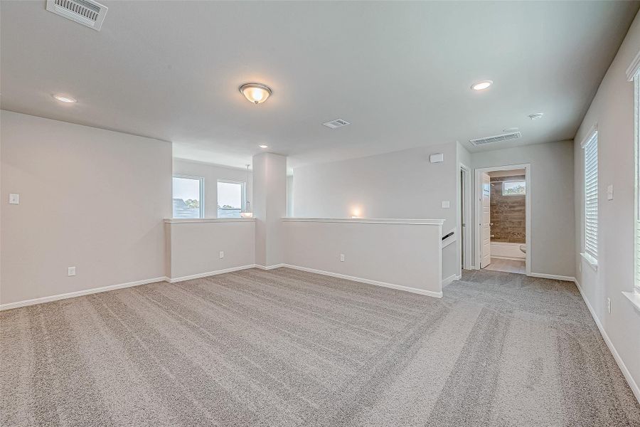 Spacious, unfurnished interior of a new home in Crosby Terrace, Crosby (Image 32). Spacious, unfurnished interior of a new home in Crosby Terrace, Crosby (Image 32).