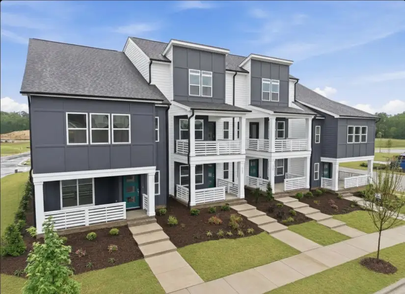Representative exterior photo of a completed home built from the Bluebird by Garman Homes in Allen Park, Raleigh, NC (Image 2). Representative exterior photo of a completed home built from the Bluebird by Garman Homes in Allen Park, Raleigh, NC (Image 2).