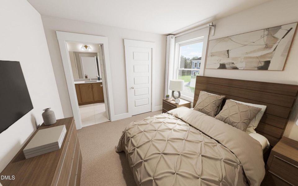 Secondary bedroom - Bougie Boho interior