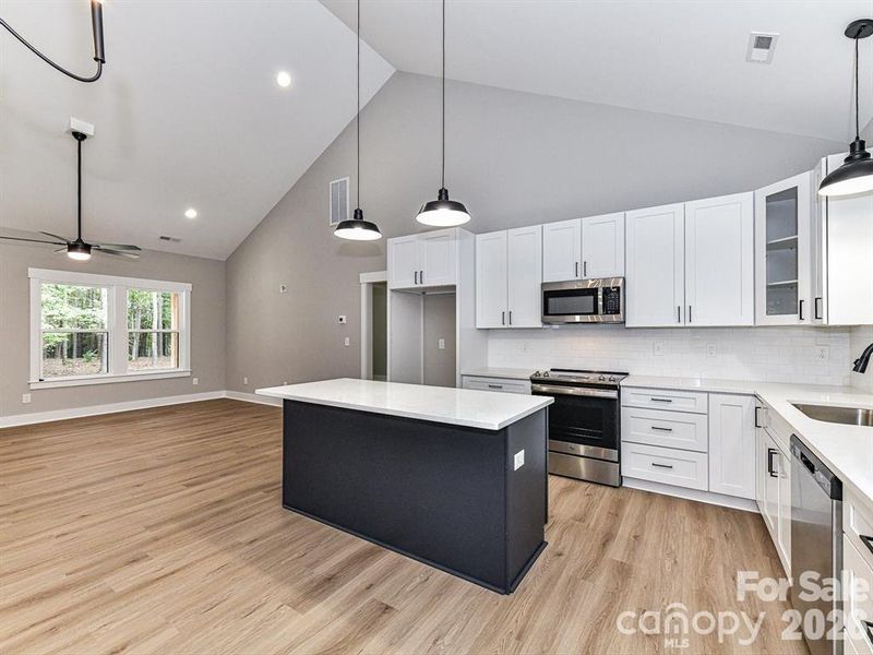 Furnished interior view inside a new home in , Marshville (Image 10).