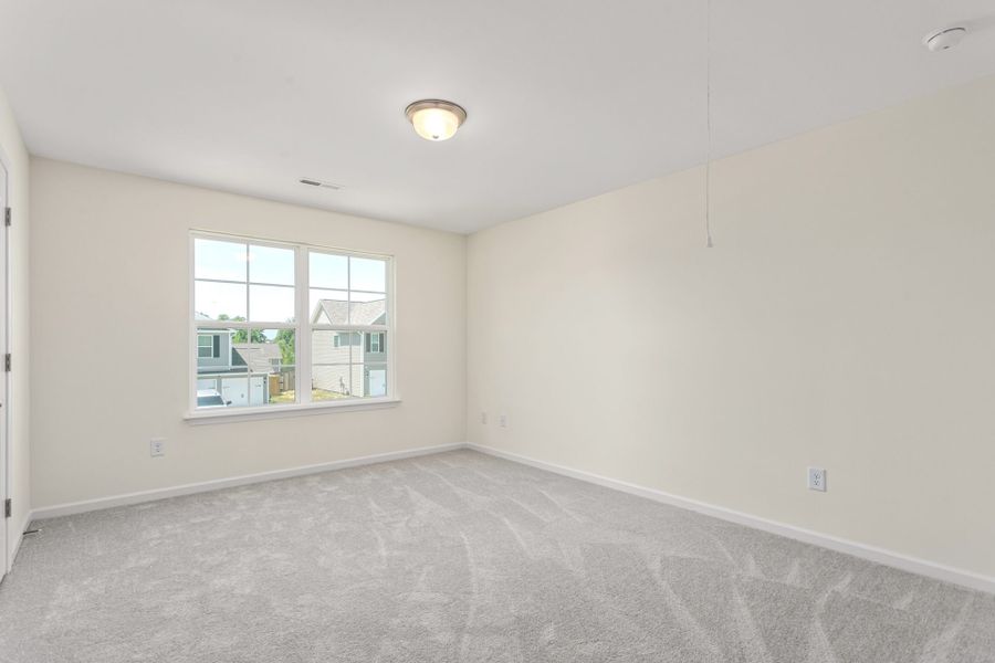 Representative unfurnished interior of a home built from the Vermont by Keystone Homes NC in The Wilcox, Greensboro (Image 20).