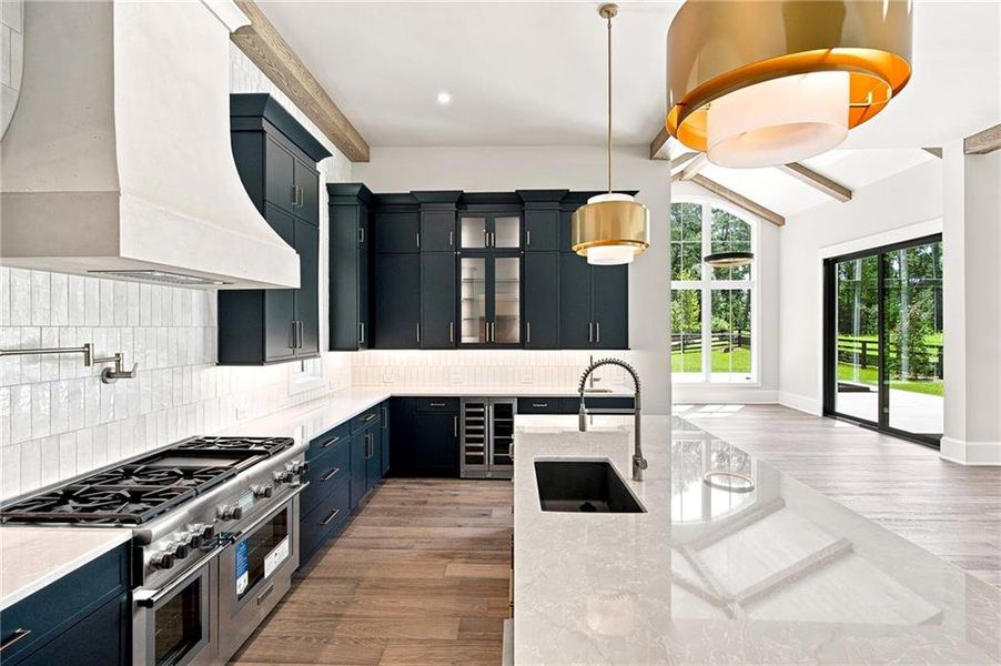 Furnished interior view inside a new home in , Milton (Image 9).