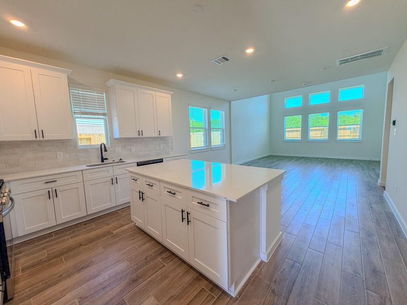 Furnished interior view inside a new home in Foxtail Palms, Manvel (Image 9).