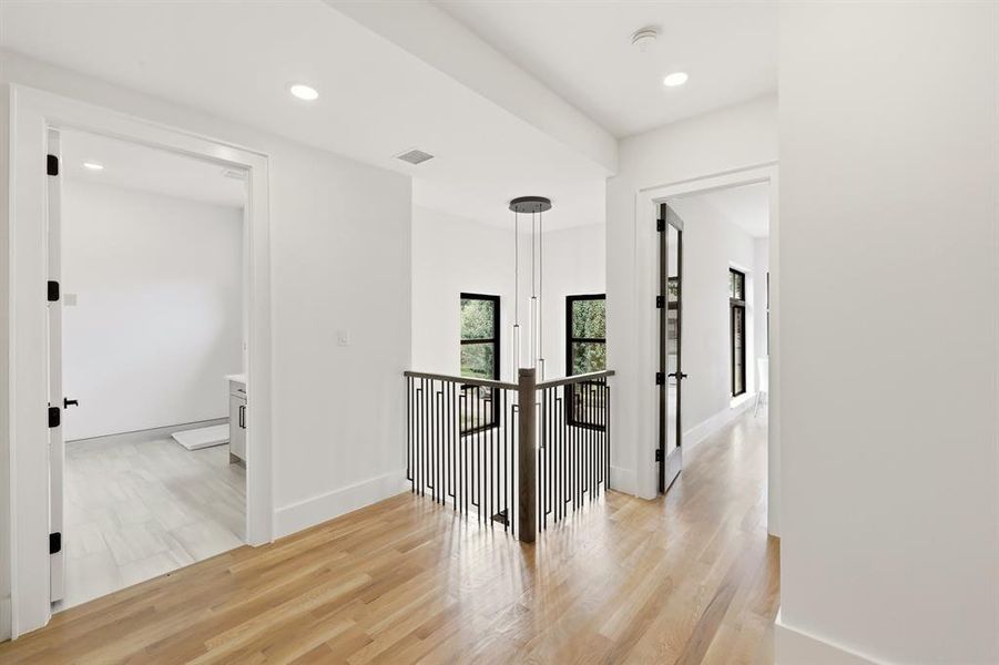 Furnished interior view inside a new home in , Dallas (Image 10).