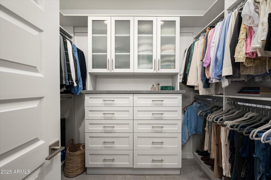 Primary Walk In Closet
