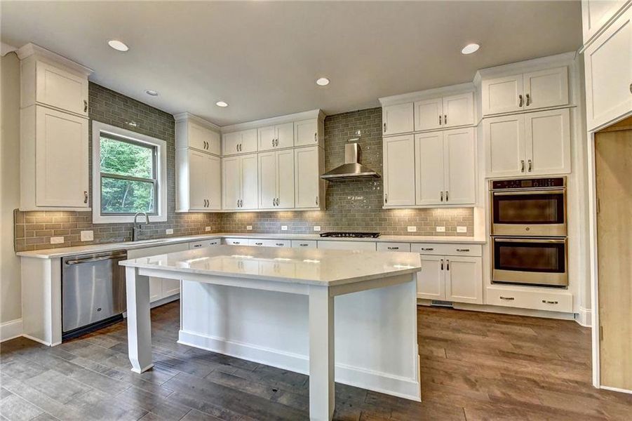 Furnished interior view inside a new home in Bellmoore Park, Duluth (Image 42).