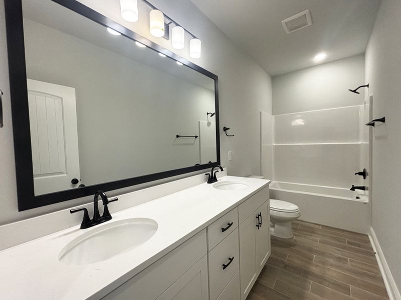 Furnished interior view inside a new home in Natureview, Freeport (Image 8). Furnished interior view inside a new home in Natureview, Freeport (Image 8).