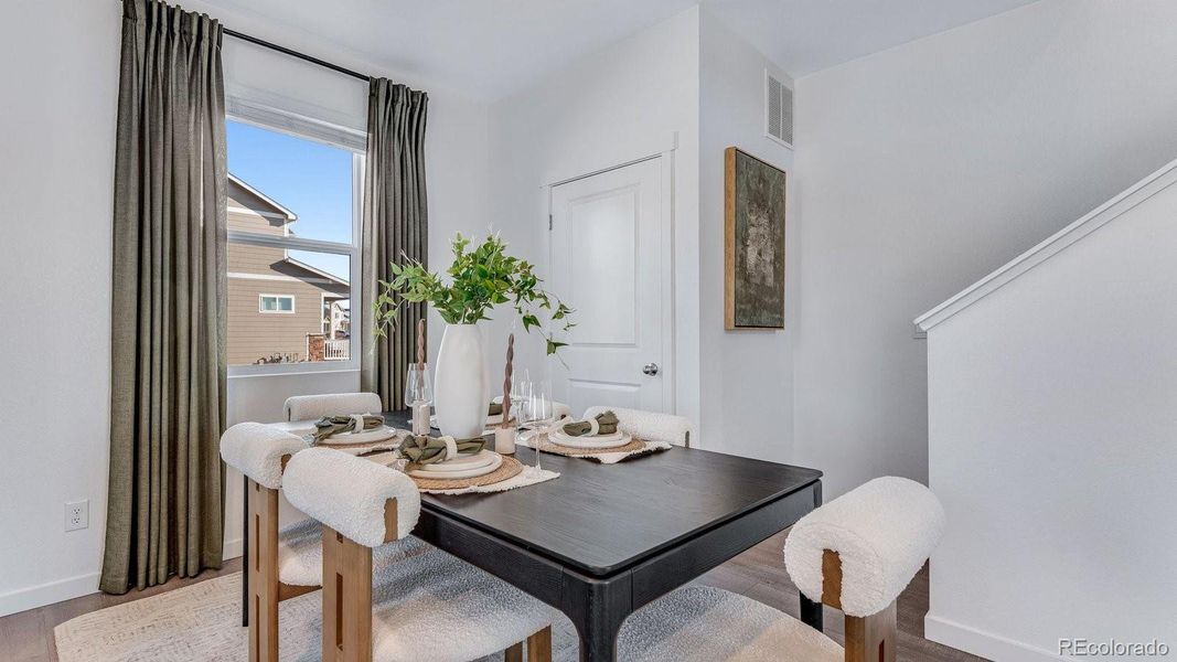 Furnished interior view inside a new home in Granary, Johnstown (Image 11).