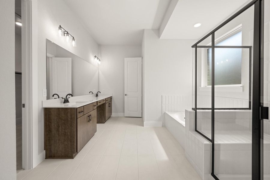 Furnished interior view inside a new home in Inspiration Collection at Bridgewater, Midlothian (Image 6).