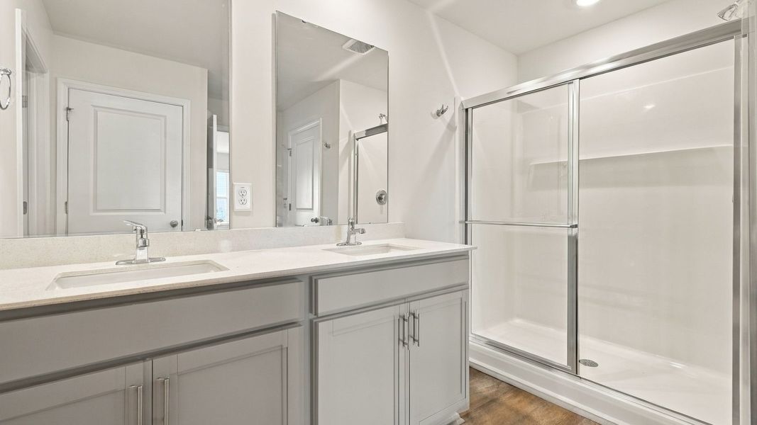 Furnished interior view inside a new home in Bynum Farms, Farmville (Image 11).