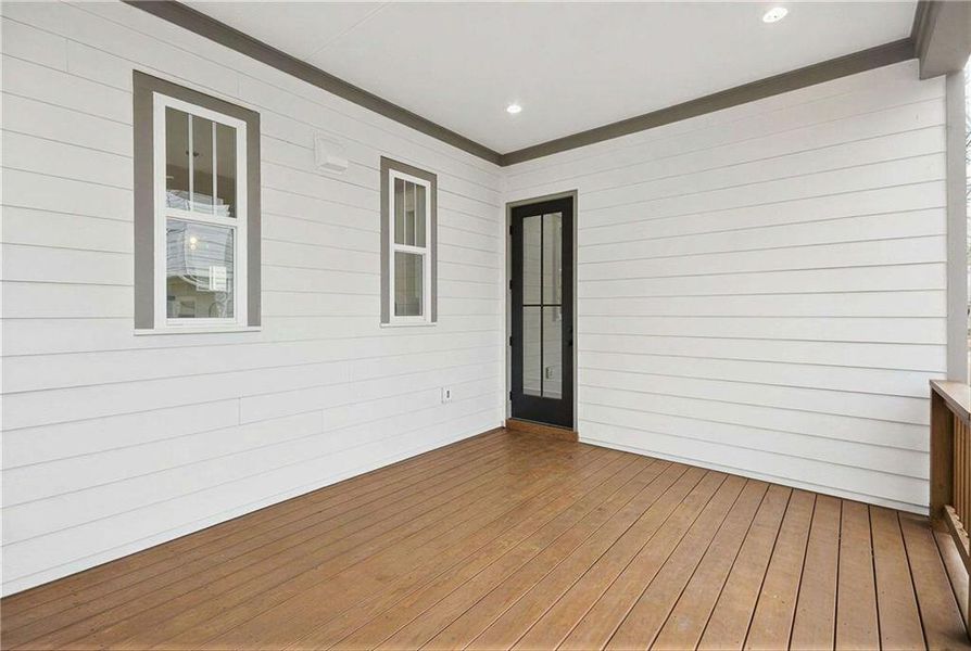 Exterior details and patio area of a home in , Atlanta (Image 31). Exterior details and patio area of a home in , Atlanta (Image 31).