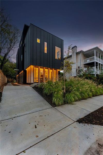 Front exterior of a new home in , Atlanta, GA, highlighting curb appeal (Image 25).