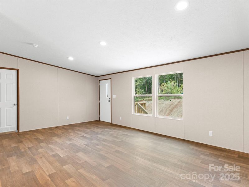 Spacious, unfurnished interior of a new home in , Mill Spring (Image 21). Spacious, unfurnished interior of a new home in , Mill Spring (Image 21).