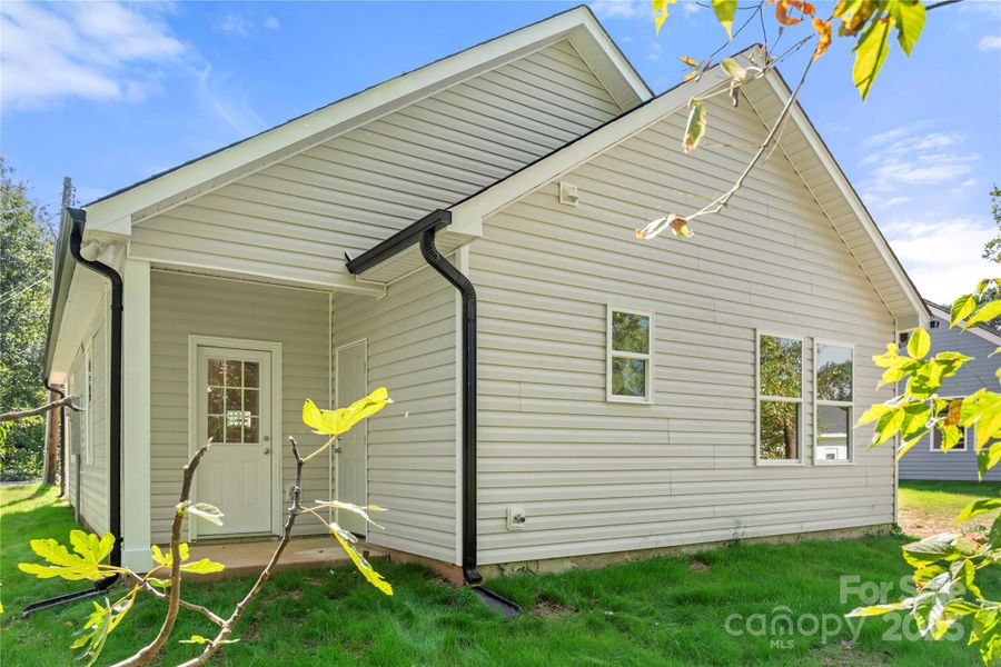 Front exterior of a new home in , Shelby, NC, highlighting curb appeal (Image 17).