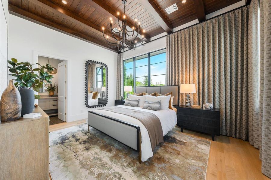 Furnished interior view inside a new home in Fleming Pointe, Fort Worth (Image 5).