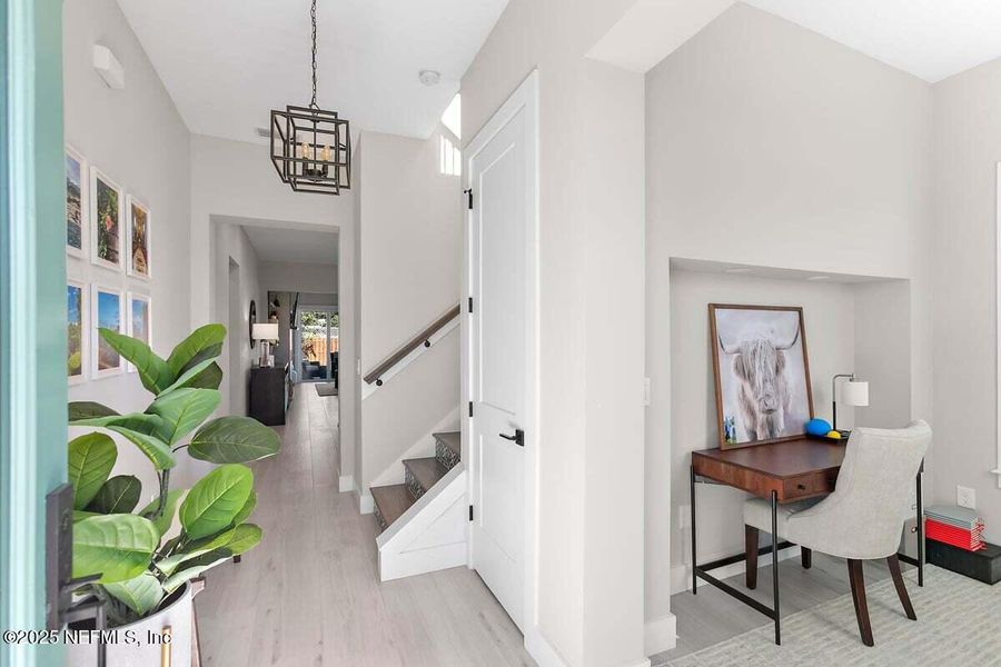 Furnished interior view inside a new home in , Jacksonville Beach (Image 8).