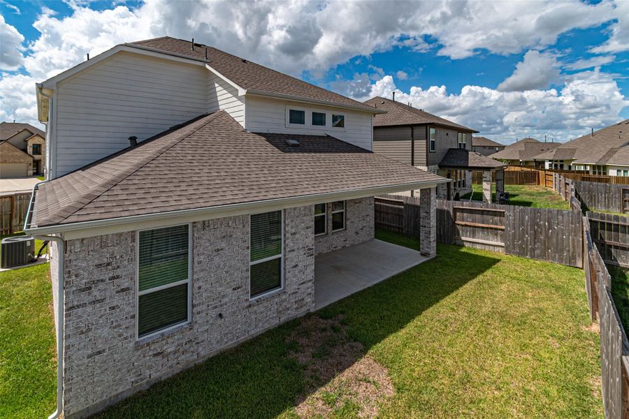 Exterior details and patio area of a home in Marvida, Cypress (Image 22). Exterior details and patio area of a home in Marvida, Cypress (Image 22).