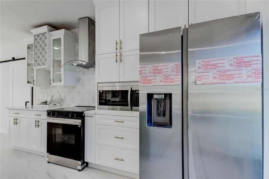 Furnished interior view inside a new home in , New Port Richey (Image 55).