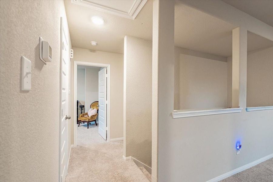 Furnished interior view inside a new home in River's Edge, Conroe (Image 32). Furnished interior view inside a new home in River's Edge, Conroe (Image 32).