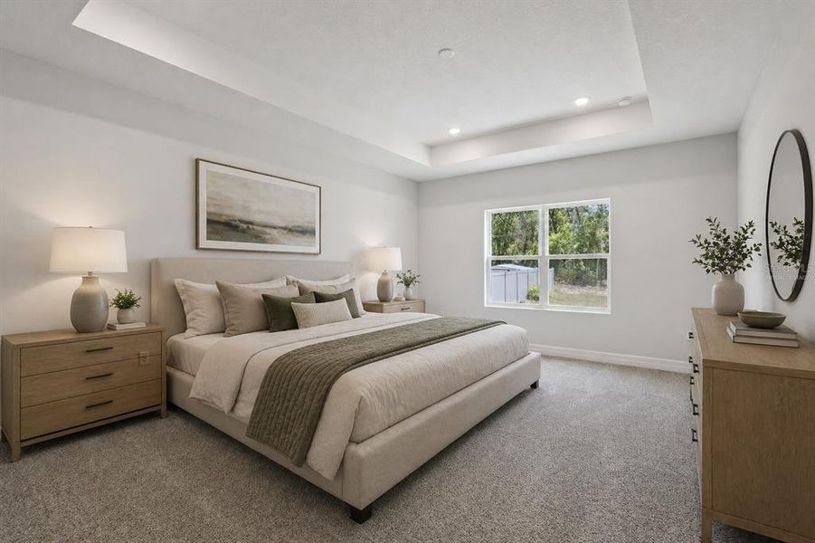 Furnished interior view inside a new home in , Ocala (Image 13).