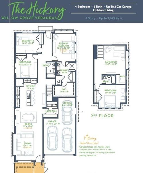 Hickory Floorplan Hickory Floorplan