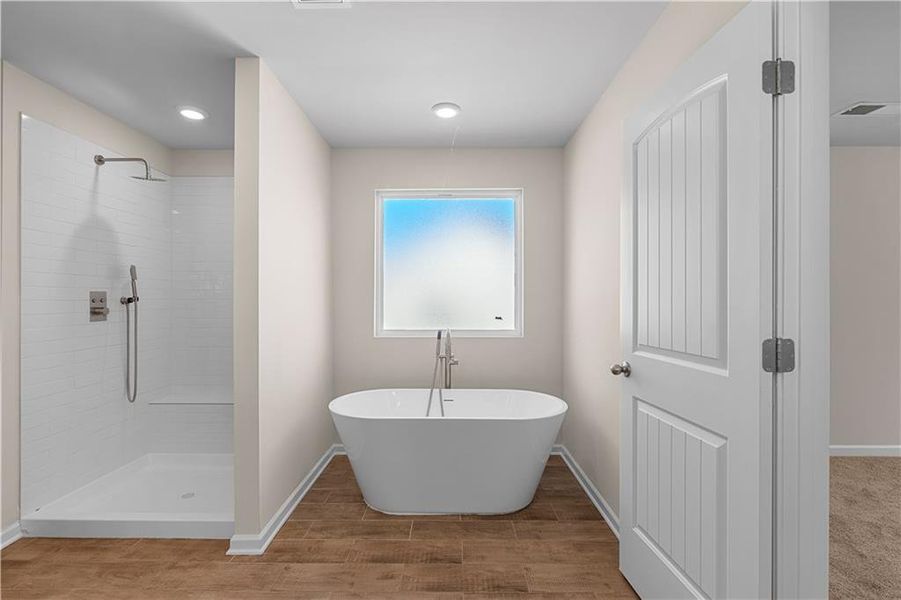 Furnished interior view inside a new home in , Covington (Image 8).