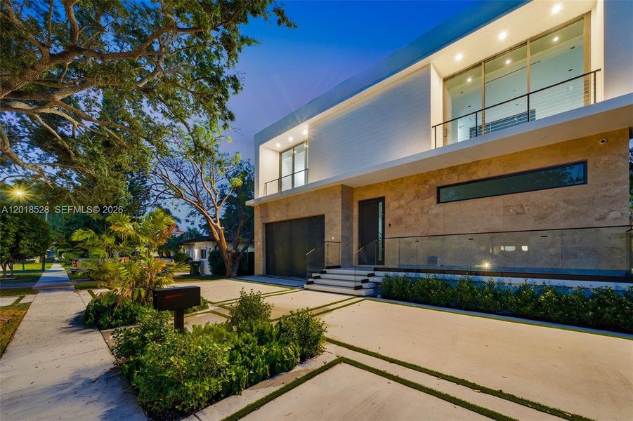 Front exterior of a new home in , North Miami, FL, highlighting curb appeal (Image 25).