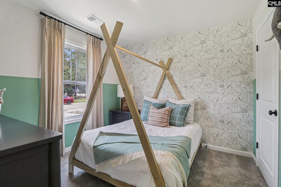 Furnished interior view inside a new home in Piney Woods Bluff, Columbia (Image 14). Furnished interior view inside a new home in Piney Woods Bluff, Columbia (Image 14).