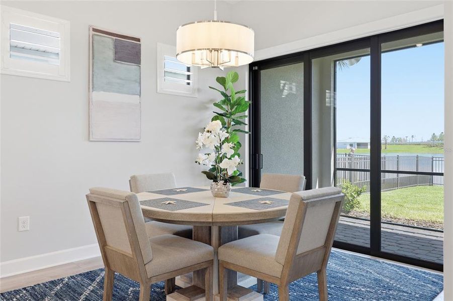 Furnished interior view inside a new home in , Lakewood Ranch (Image 10). Furnished interior view inside a new home in , Lakewood Ranch (Image 10).