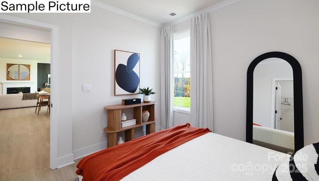 Furnished interior view inside a new home in Westport, York (Image 38).