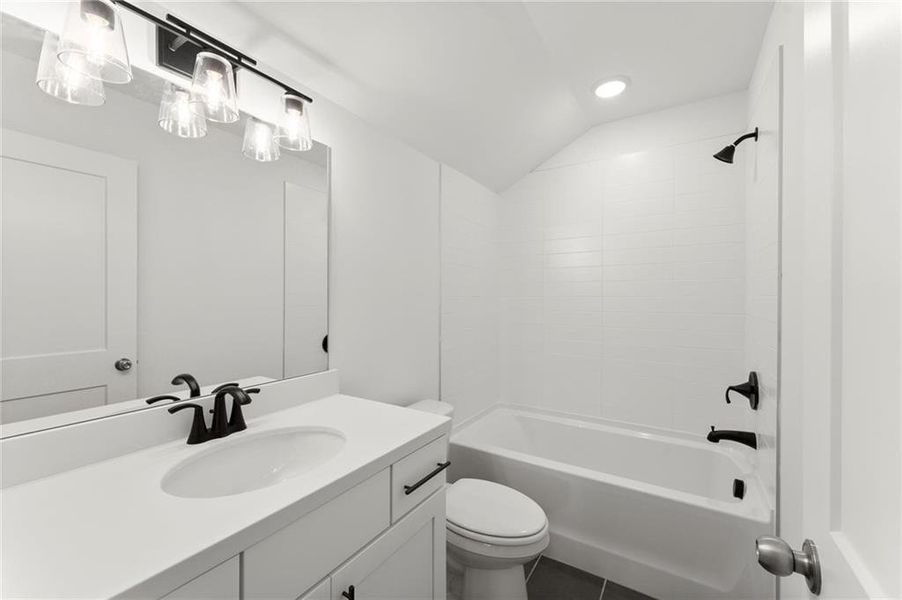 Furnished interior view inside a new home in Hillgrove Preserve, Powder Springs (Image 10).