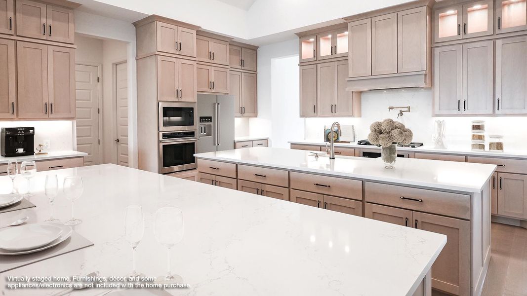 Furnished interior view inside a new home in Thornebrook, Bulverde (Image 12).