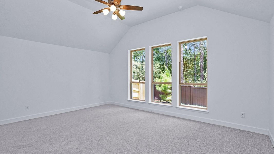 Spacious, unfurnished interior of a new home in Woodhavyn, Magnolia (Image 14).