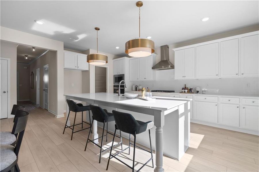 Furnished interior view inside a new home in Abbotts Crossing, Conyers (Image 6).