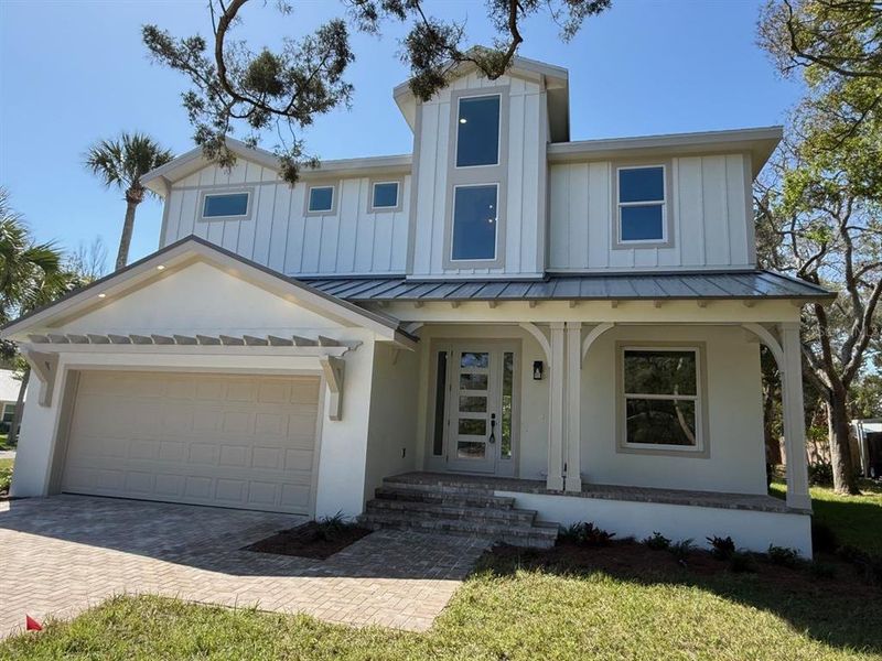 Front exterior of a new home in , St. Augustine, FL, highlighting curb appeal (Image 31).