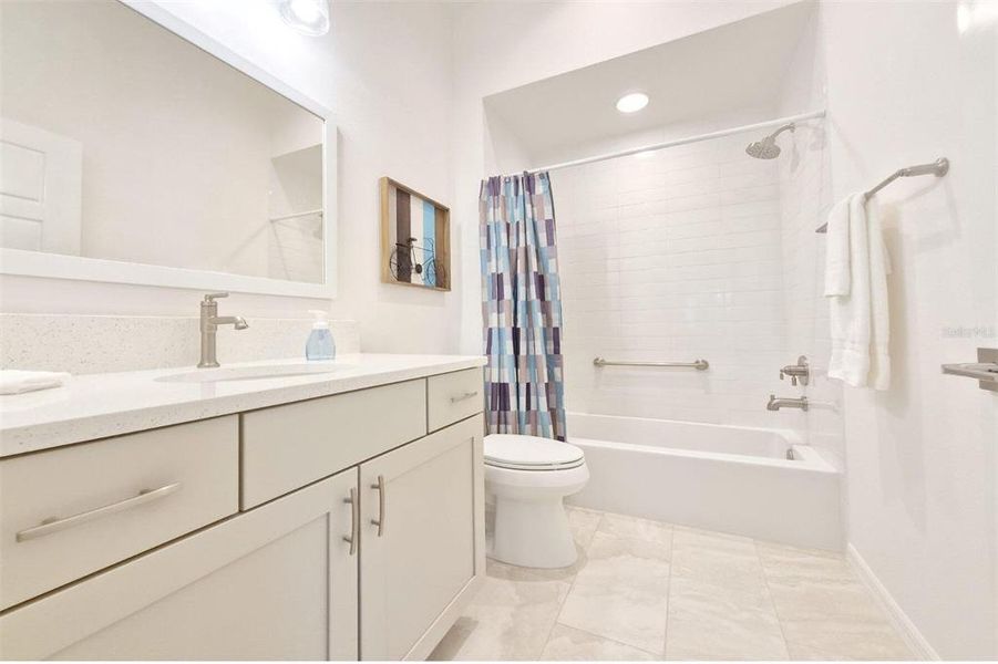 Furnished interior view inside a new home in , The Villages (Image 19).
